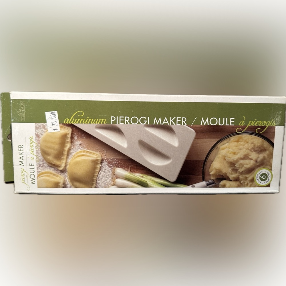 Brand new aluminum perogi maker